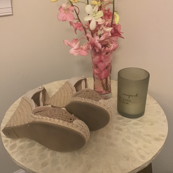 Espadrilles for your Summer look! Very comfy & ties up the leg for a cute look. - Picture 2 of 4